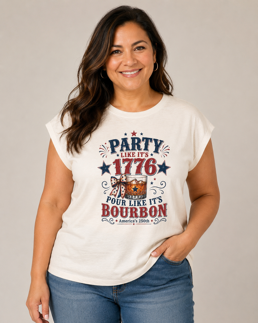 Party like it's 1776, Pour like it's Bourbon