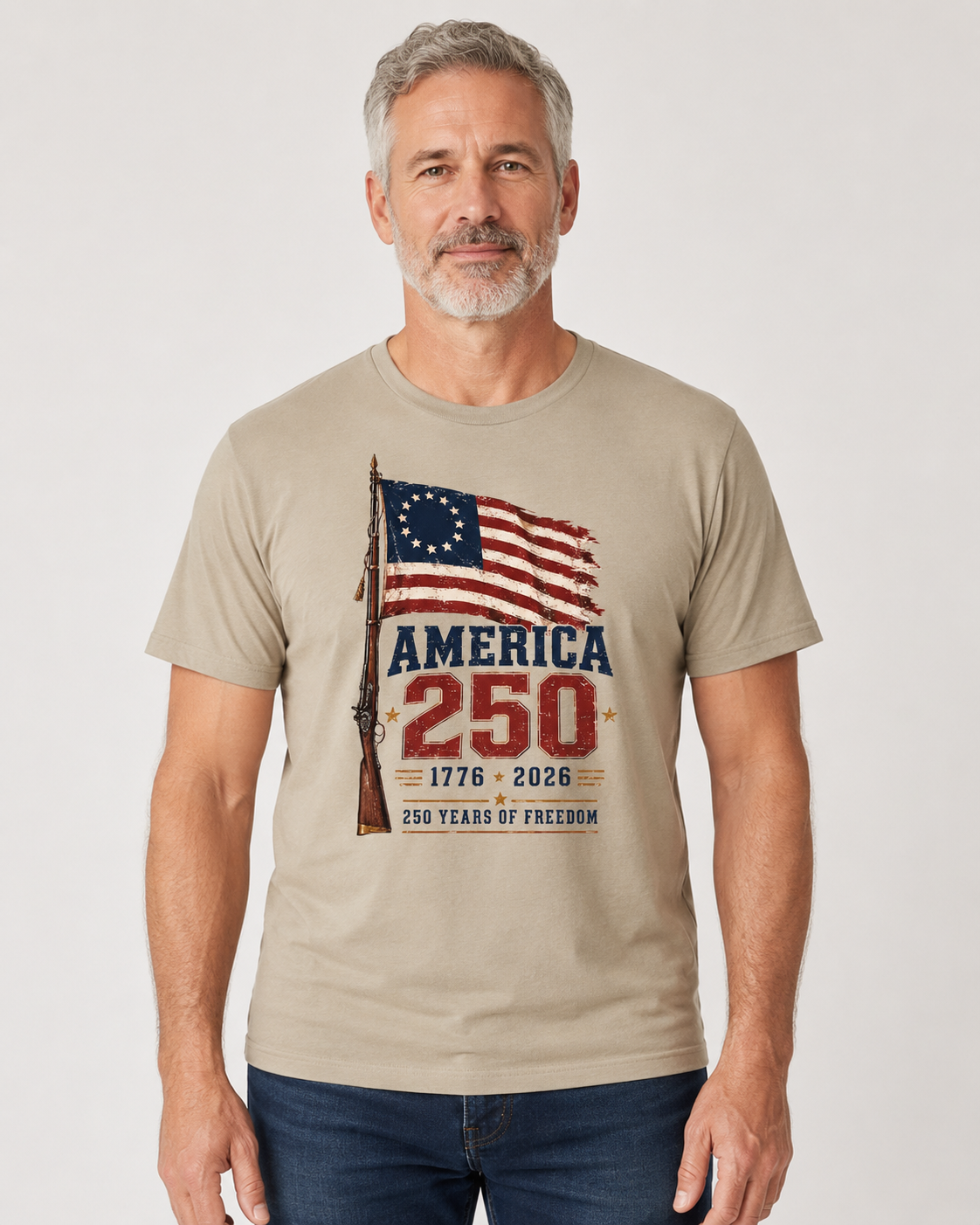 America 250th - Vintage Flag