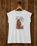 Hair Long Bourbon Strong Tee – Flowy Hair Floral Edition