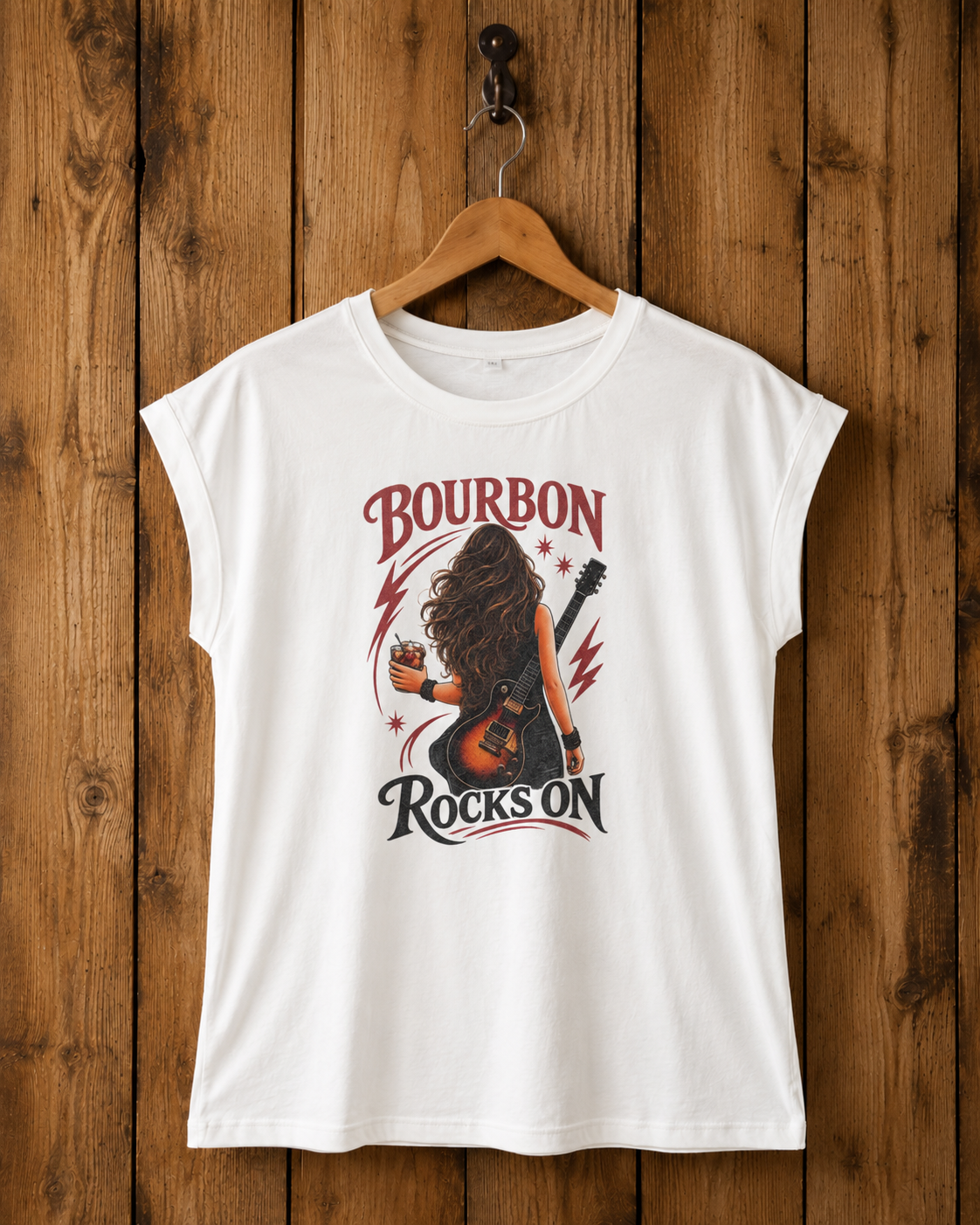 Bourbon – Rocks On Tee