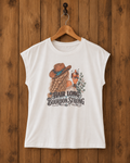 Hair Long Bourbon Strong Tee – Blonde Cowgirl Edition