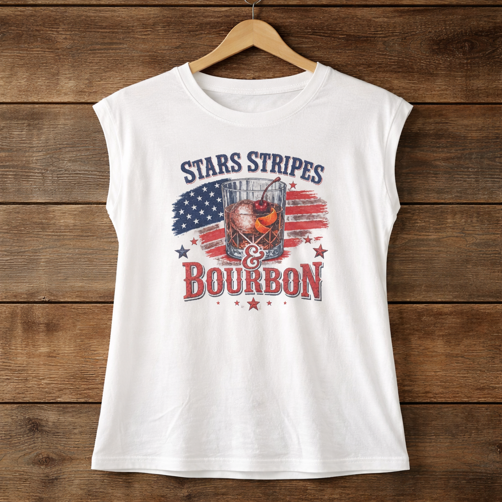 Stars, Stripes & Bourbon Tee