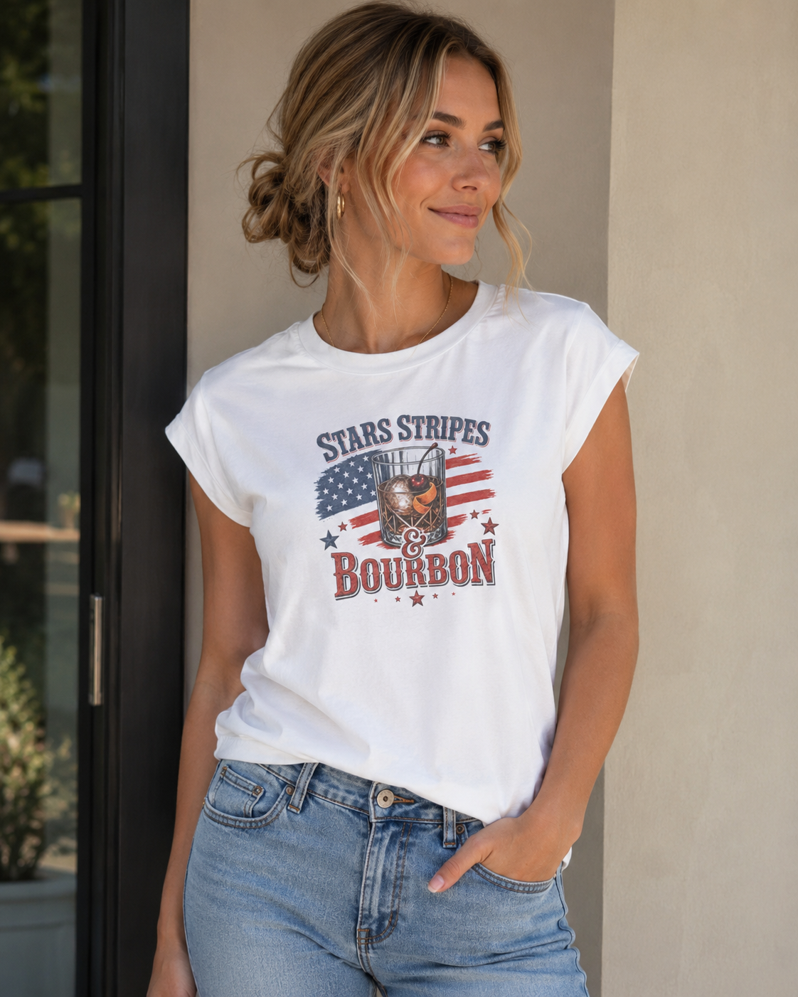 Stars, Stripes & Bourbon Tee